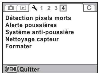 PENTAX K-5 - - Menu [Preférences 4] - 1