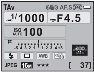 PENTAX K-5 - Utilisation du mode TAv (Priorité vitesse et ouverture) - 4