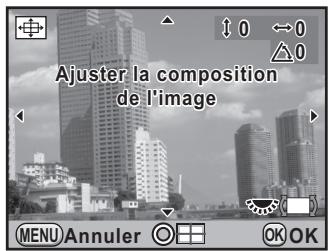 PENTAX K-5 - Ajustez la composition. - 1