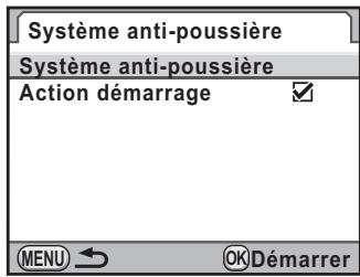 PENTAX K-5 - Retrait des saletés à l'aide de vibrations ultrasoniques (système anti-poussière) - 1