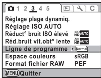 PENTAX K-5 - Appuyez sur le bouton de navigation () - 1