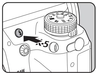 PENTAX K-5 II - Appuyez sur le bouton ↘. - 1