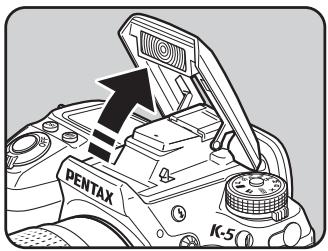 PENTAX K-5 II - Appuyez sur le bouton ↘. - 2