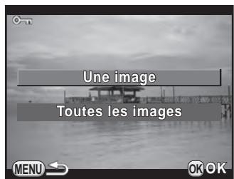 PENTAX K500 - Protéger des images de l'effacement (Protéger) - 2