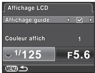 PENTAX K500 - Réglage de l'affichage LCD - 1