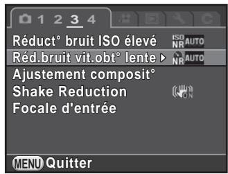PENTAX K500 - Appuyez deux fois sur le bouton de navigation (▶). - 3