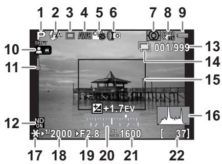 PENTAX Q10 - - Affichage standard - 1
