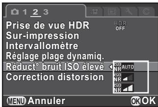 PENTAX Q10 - Utilisez le bouton de navigation (▲▼) pour sélectionner un réglage. - 1