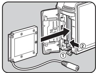 PENTAX Q10 - Utilisation de l'adaptateur secteur (en option) - 2