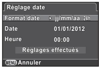 PENTAX Q10 - Réglages initiaux - 1