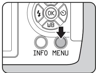 PENTAX Q10 - Appuyez sur le bouton MENU. - 1
