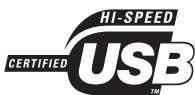 HI-SPEED CERTIFIED USB™