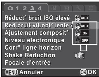 PENTAX K30 - Appuyez deux fois sur le bouton MENU. - 1