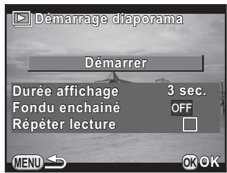 PENTAX K30 - Réglage du diaporama - 1