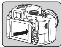 PENTAX K70 - Comment ouvrir l'écran - 3