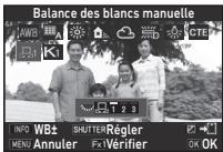 PENTAX K70 - Réglage manuel de la balance des blancs - 1