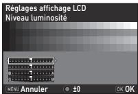 PENTAX K70 - Ajustez la luminosité, la saturation et la couleur. - 1