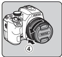 PENTAX K70 - Pour retiret rI'objectif - 1