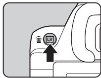 PENTAX K70 - Appuyez sur LV à l'étape 5 de « Prise de vue avec le visueur » (p.50). - 1