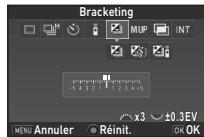PENTAX K70 - Sélectionnez sur l'écran du mode de déclenchement et appuyez sur  . - 1