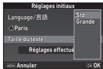 PENTAX K70 - Utilisez  pour selectionner une ville. - 2