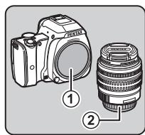 PENTAX KS-2 - Montage d'un objectif - 1
