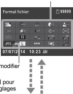 PENTAX KS-2 - Utilisation de l'écran de réglage des paramètres - 1