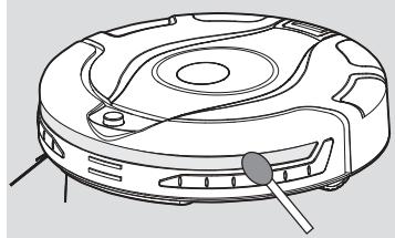 HOOVER RBC011,  RBC012 - Remplacement des piles du mur virtuel* - 1