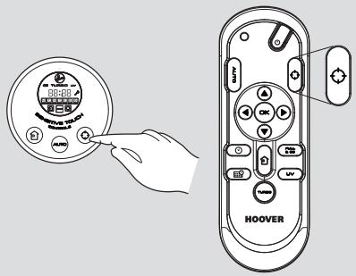HOOVER RBC011,  RBC012 - Configuration du mur virtuel* - 8