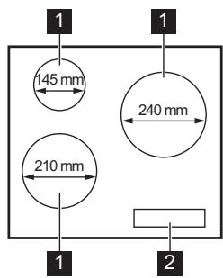 ELECTROLUX EHH6333FOK - Disposicao da plac - 1