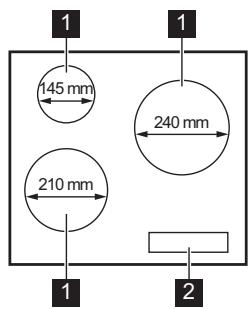 ELECTROLUX EHH6333FOK - Description de la table de cuisson - 1