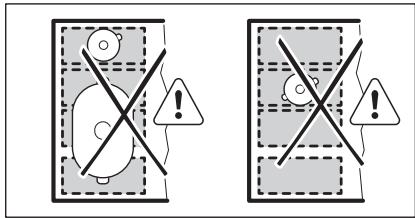ELECTROLUX EHX9565FOK - Position d'ustensile incorrecte : - 1