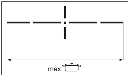 ELECTROLUX EHX9565FOK - Cooking zone indication - 1