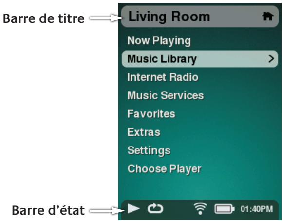 LOGITECH SQUEEZEBOX DUET - Barre de titre - 1