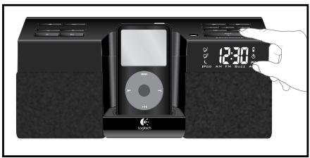 LOGITECH PURE-FI ANYTIME - Ajuste del volumen - 1