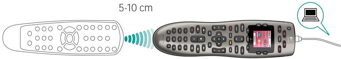 LOGITECH HARMONY 650 REFRESH - Apprentissage de nouvelles commandes à la télécommande Harmony 650 - 1