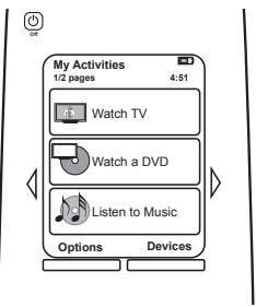 LOGITECH HARMONY 900 - Activités - 1