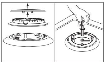 ROSIERES FE 9163 - REPLACEMENT OF WORK-TOP INJECTORS - 1