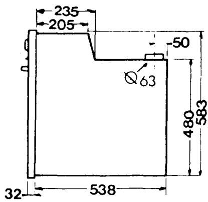 235 205 50 Ø63 480 583 32 538