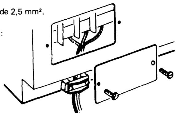 ROSIERES F 523 - Avant de commencer le branchement, s'assurer obligatoirement : - 1