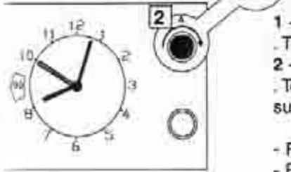ROSIERES FE 4243 - CUISSON AVEC UNE DUREE ET DEPART DIFFERE : Départ de cuisson différé et arrêt automatique - 2