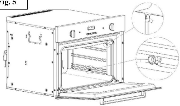 ROSIERES RDCF 43 MIN - Cleaning the side rails - Fig. 5 - 1