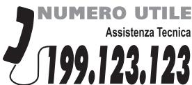 ROSIERES RDCF43MIN - UN SOLO NUMERO TELEFONICO PER OTTENERE ASSISTENZA. - 1