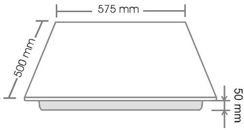 ROSIERES RVE 6440 - • TABLES VITROCERAMIQUES A MANETTES - 1
