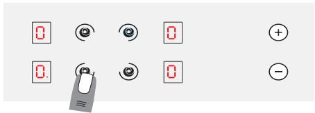 ROSIERES RVE 6480 - • STEUERUNGSFELDS - BEDIENUNG MIT SOFT-TOUCH-TASTEN - 2