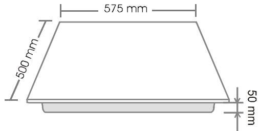 ROSIERES RVE 6480 - • ENCIMERA VITROCERAMICA CON MANDOS - 1