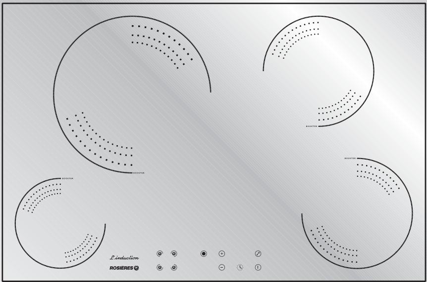 ROSIERES RVI 640 - TABLE A INDUCTION - 1