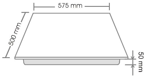 ROSIERES RVM 640 - CERANFELDER MIT SCHALTKNOPFEN - 1