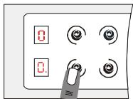 ROSIERES RVM 640 - ZUSCHALTBARE KOCHZONE EINSCHALTEN - 2