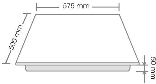 ROSIERES RVM 640 - - TABLES VITROCERAMIQUES A MANETTES - 1
